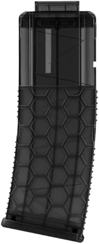 WORKER Mod 15-darts Honeycomb Magazine Clip de recarga rápida para Nerf N-strike Elite Toy Color Negro