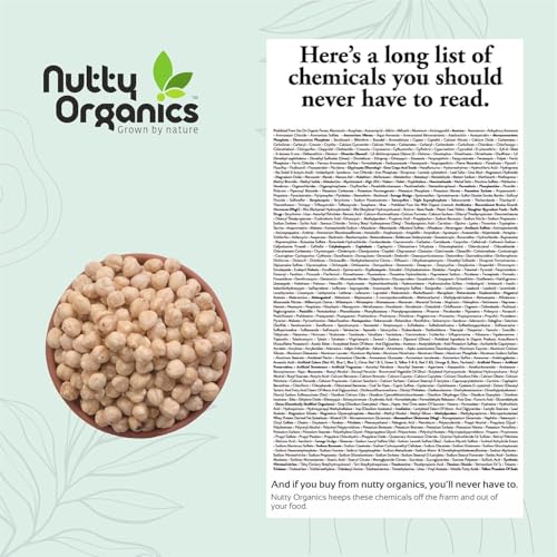 Image of NUTTY ORGANICS Premium Hazelnuts - 500 GM Unsalted and Crunchy | Excellent Source Of Omega 3