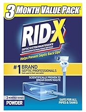 Image of RID X Septic Treatment 3. Brand catalog list of Rid X. This item is rated with a 5.0 scores over 5