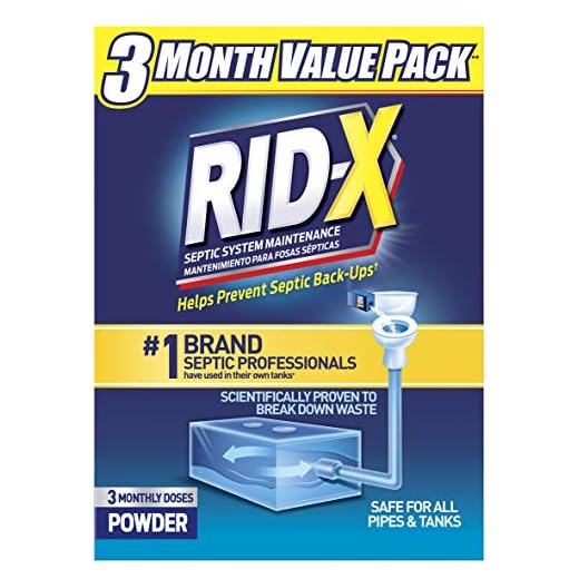 RID-X Septic Treatment, 3 Month Supply Of Powder, 29.4 oz