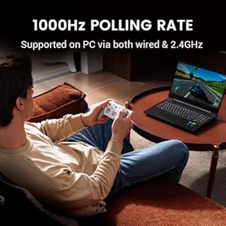 GameSir G7 Pro Wired Controller for Xbox Series X|S, Xbox One, Wireless Gamepad for PC&Android with TMR Sticks, Hall Effect Analog Triggers, 1000Hz Polling Rate, 3.5mm Audio Jack - White