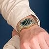 Sekonda King Classic Men's 40mm Quartz Watch in Green with Analogue Date Display, and Gold Stainless Steel Strap 30157 #3