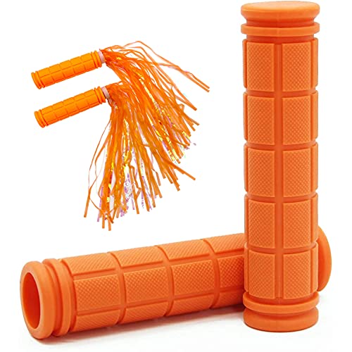Bike Handle Grips with Tassel Streamers for Girls Boys and Red & Streamers - Picture 56 of 66