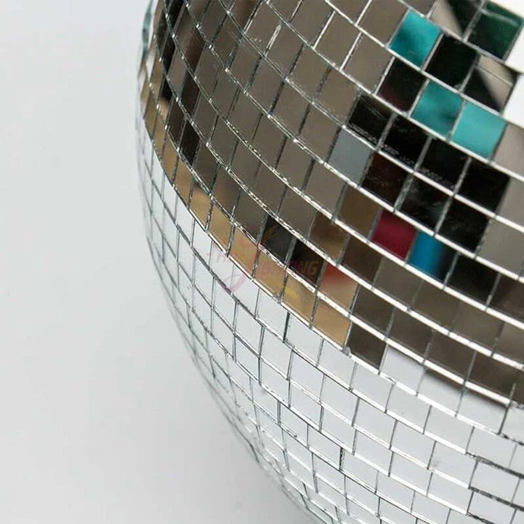 Bola Espejada MB20 de Mr. DJ, con vidrio espejado de alta calidad de 1/4 pulgada, ideal para fiestas, discotecas y eventos miniatura 5