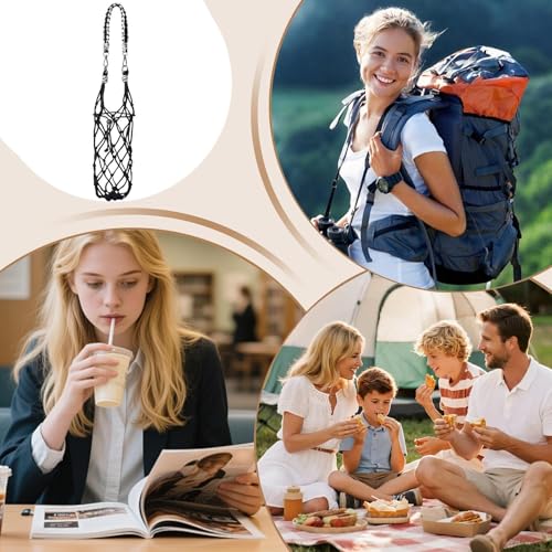 Funda para botella de agua ligera y protectora con tejido de algodón de moda 4