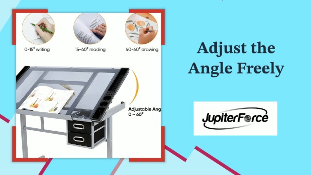 Amazon.com: JupiterForce Adjustable Drafting Table Art Desk