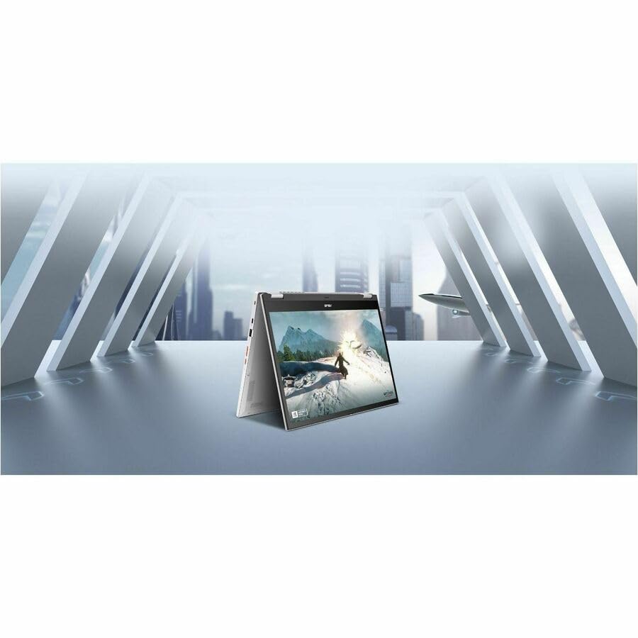 ASUS Chromebook Vibe CX34 Flip Cloud Gaming Laptop with Stylus, 14" 144 Hz Touch Display (1920x1200), Intel® Core™ i5-1235U Processor, 256GB SSD, 8GB RAM, ChromeOS, Pearl White, CX3401FBA-DH586T-S - image 2