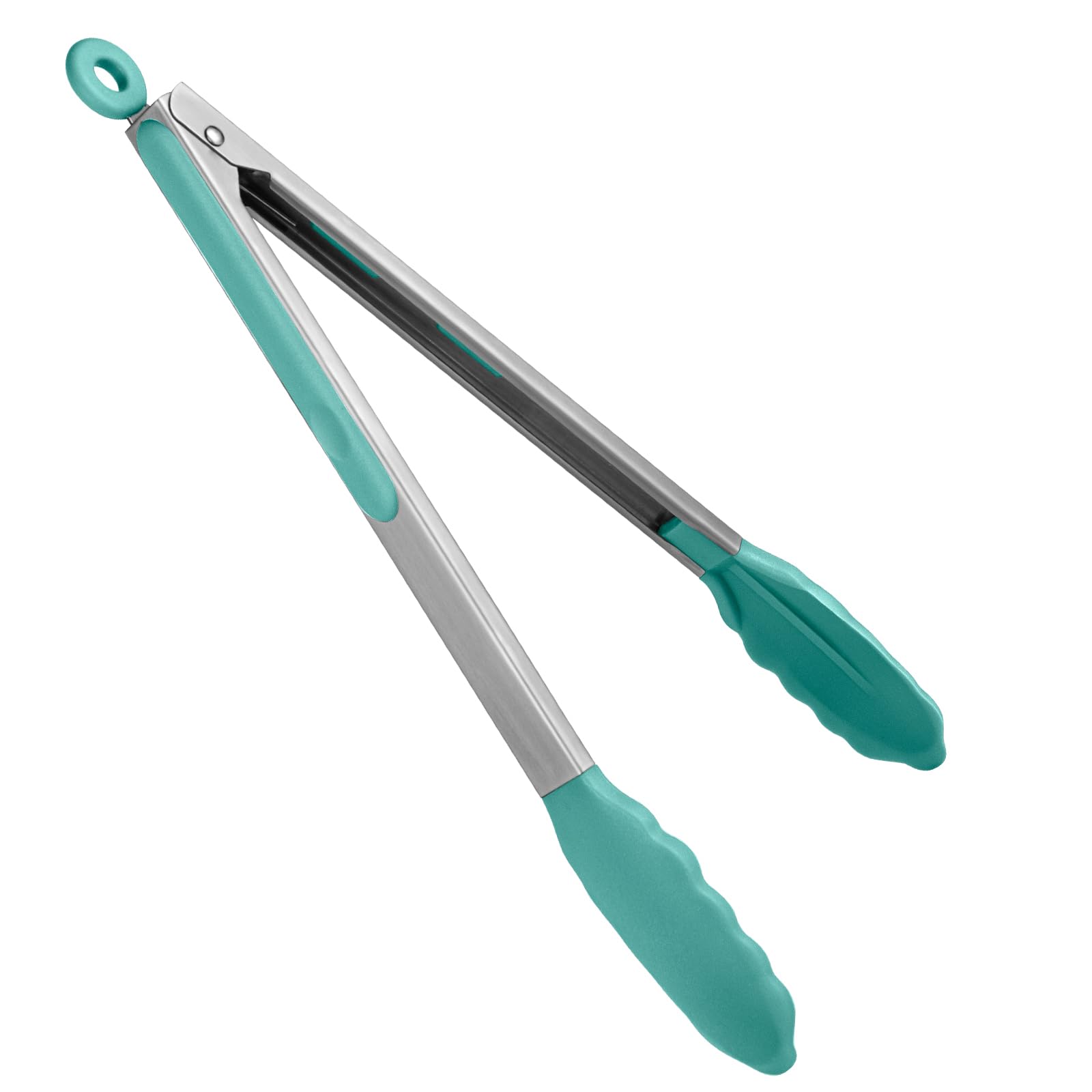 U-Taste Kitchen Tong 12in Aqua Sky