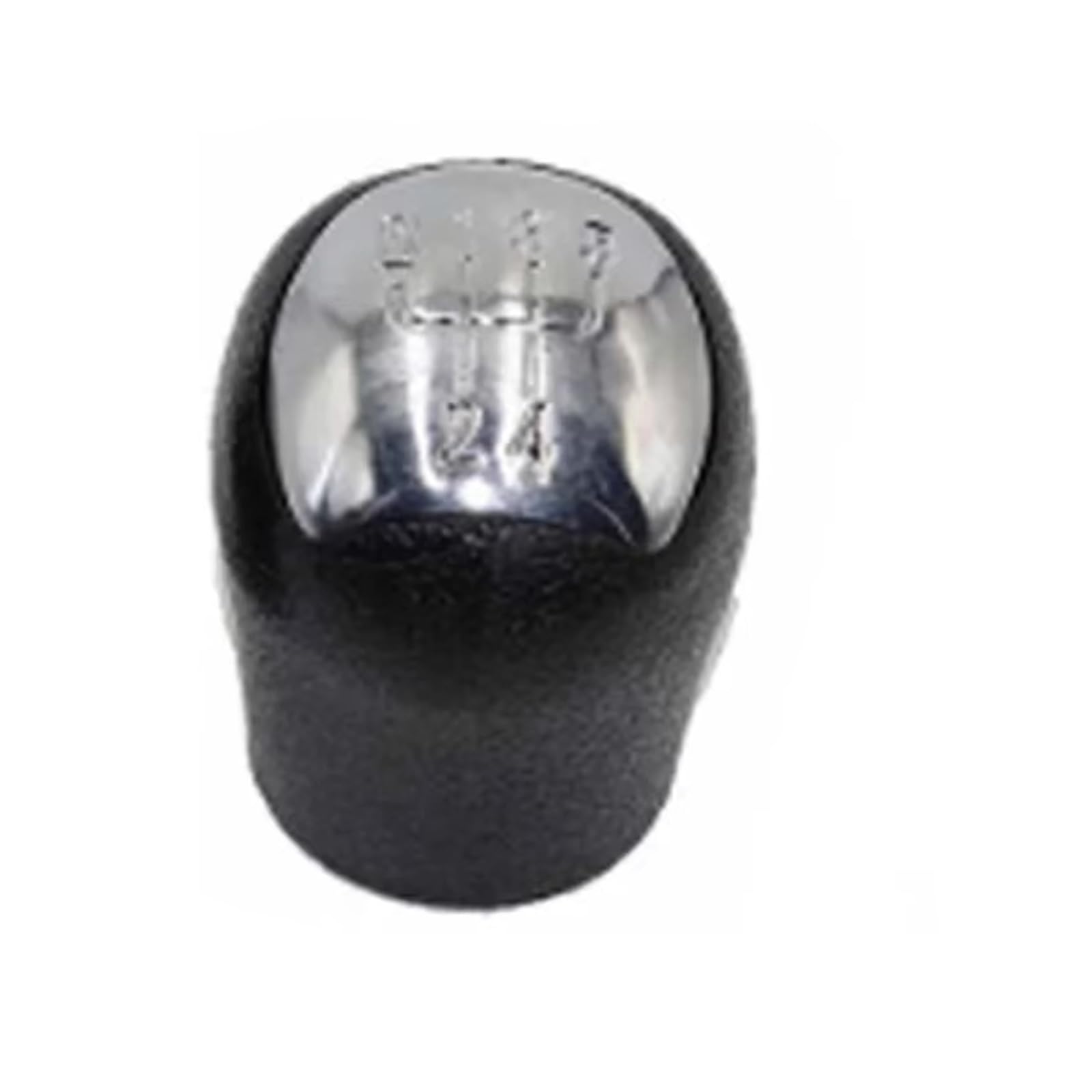 Cqrbne Chrome Plastic Car Gear Lever Knob For Scenic I 1 Mk1 1999-2003 Manual Selector Handle Gear Shift Knob Lever Gearbox Stick Shifter Gear Shift Knob Handle(Chrome Plastic)