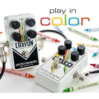 Electro Harmonix Crayon-69 Pédale Overdrive - Les Beatles, Paul McCartney, John Lennon, RIngo Starr, George Harrison Electro Harmonix Crayon-69 Pédale Overdrive – Image 2
