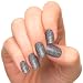Incoco Nail Polish Strips, Glitter Nail Color, Silver Bells