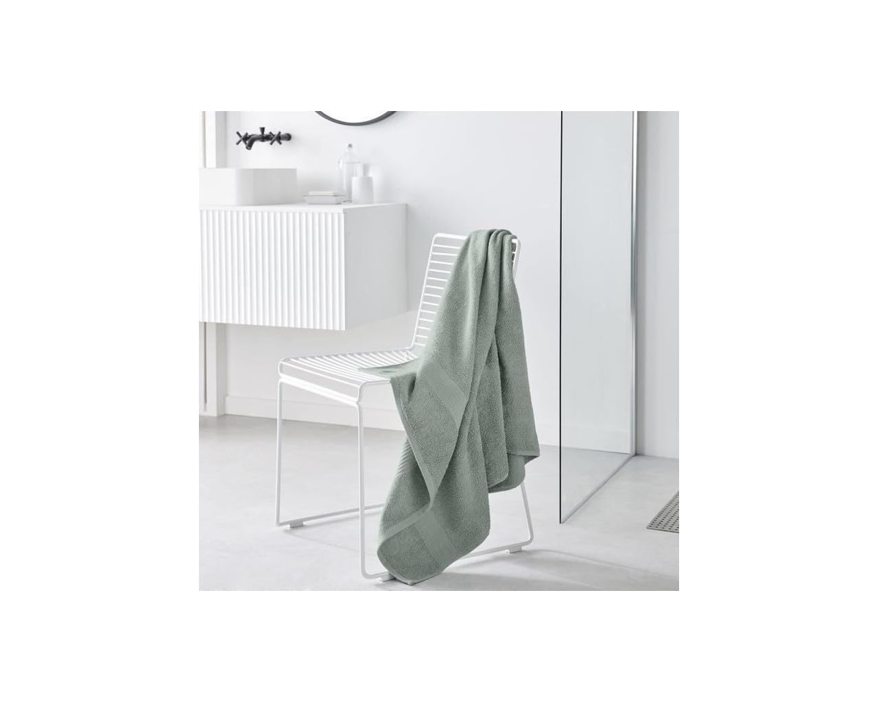 TODAY Celadon Bath Towel 70 x 130 cm 100% Cotton, 70x130 cm - Image 3