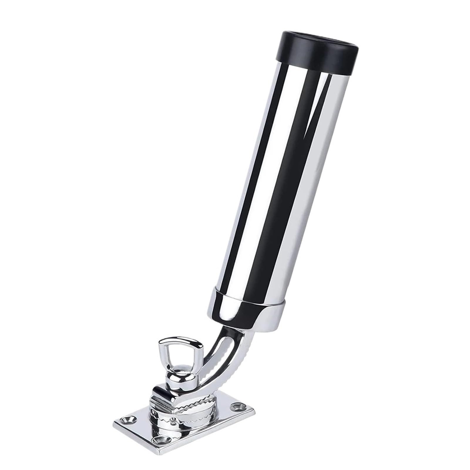 SUBLXPoten Stainless Steel Fishing Rod Holder Universal 360 Degree Boat 316 Stainless Steel Fishing Rod Holder Deck Mount Yacht Pod boat Accessories Marine