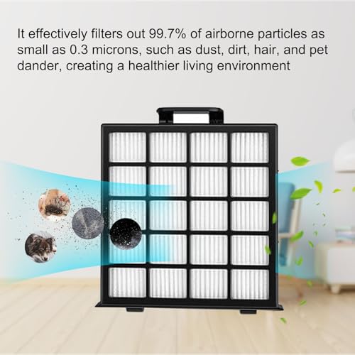 Image of 10 Pack AZ4002 Replacement filter for Shark Detect Pro /Shark Power Detect Upright Vacuum AZ4000 AZ4002 AZ4000C,1 Roller Brush,2 HEPA Filter 4 Foam & Felt Filters,2 Odor Neutralizer Cartridge