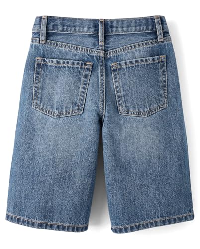 Image of The Children's Place Girls' Denim Bermuda Shorts