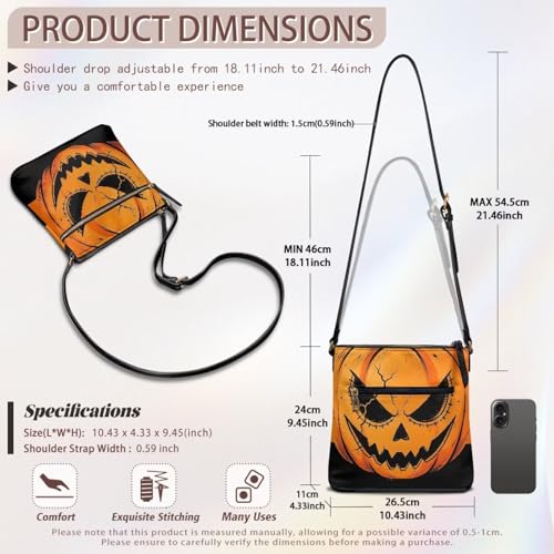 Image of Leather Purses for Women, Leather Hobo Bags for Women Travel Sling Purse Triple Zippered Pockets Shoulder Bag