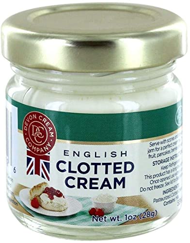 Clotted Cream Mini Jars - English Devon Cream - Long Shelf Life from GREAT BRITISH TRADING LIMITED (18)