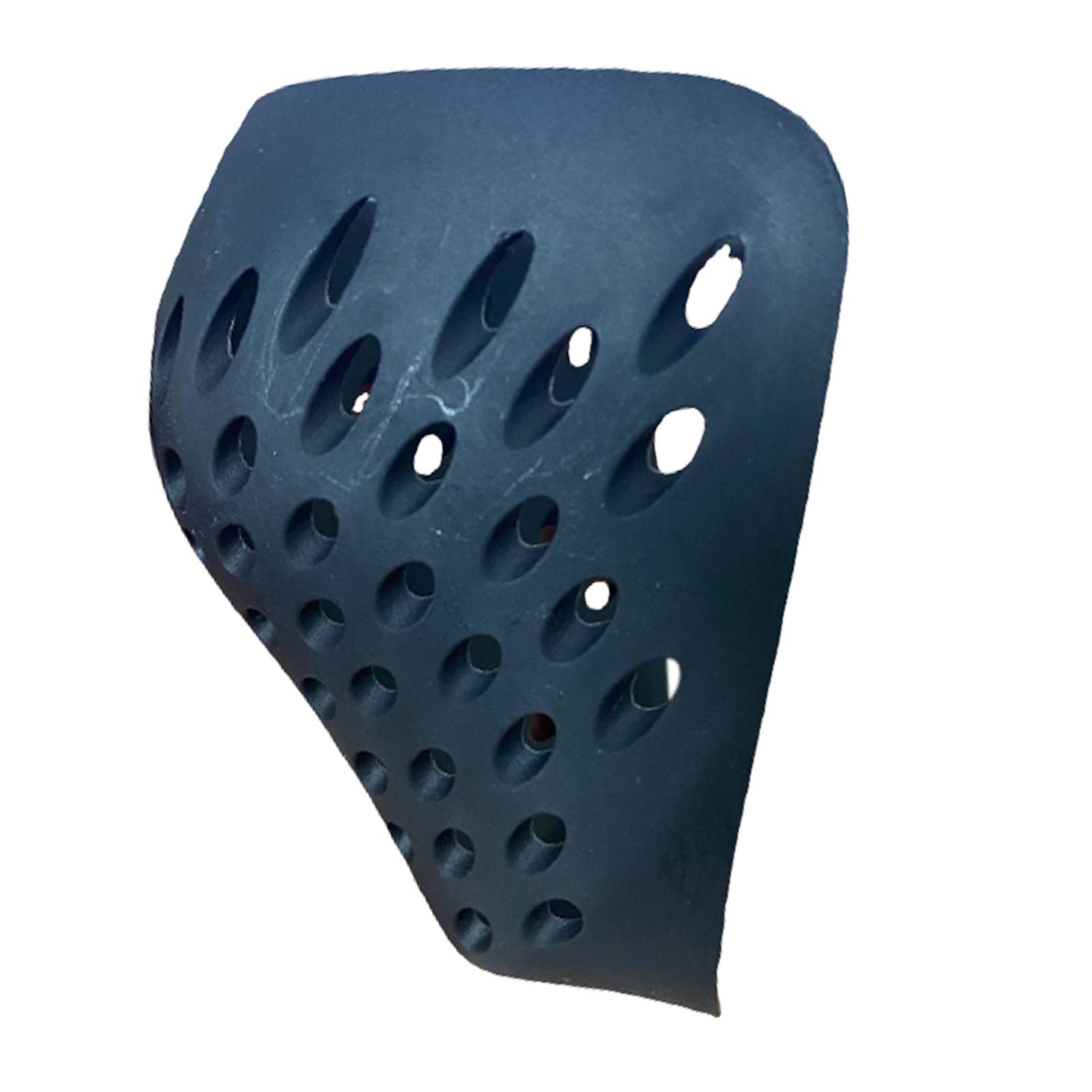 Lower Half Face Protective Mask Reusable Adult Silicone Mask Face Shaping Shell for Survival Game Skiing Halloween Cycling Cosplay Props (Black)