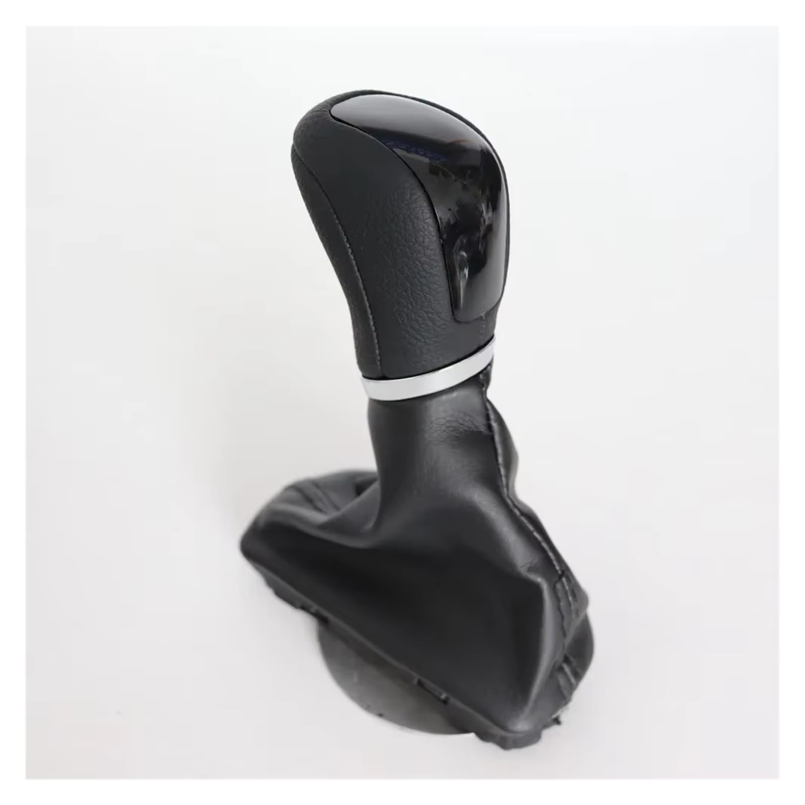 WYLWSHA Shift Gear Knob Cover for Benz for W203 for W204 Gearshift Lever Knob Stick Shifter Automatic Gear Shift with Gaitor Boot