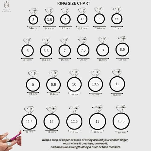 14K Real Solid Gold Ring for Women, Princess Queen Crown Ring with Thin Simulated Diamond, Engagement2