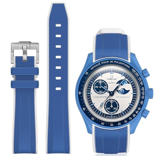 Stanchev [YEHb`poh J[uԂ̂Ȃ\tgVRXgbv Omega X Swatch Speedmaster 20mmEHb`AXEHb`IK[YEHb`Xs[h}X^[pXgbv jp (u[&zCg