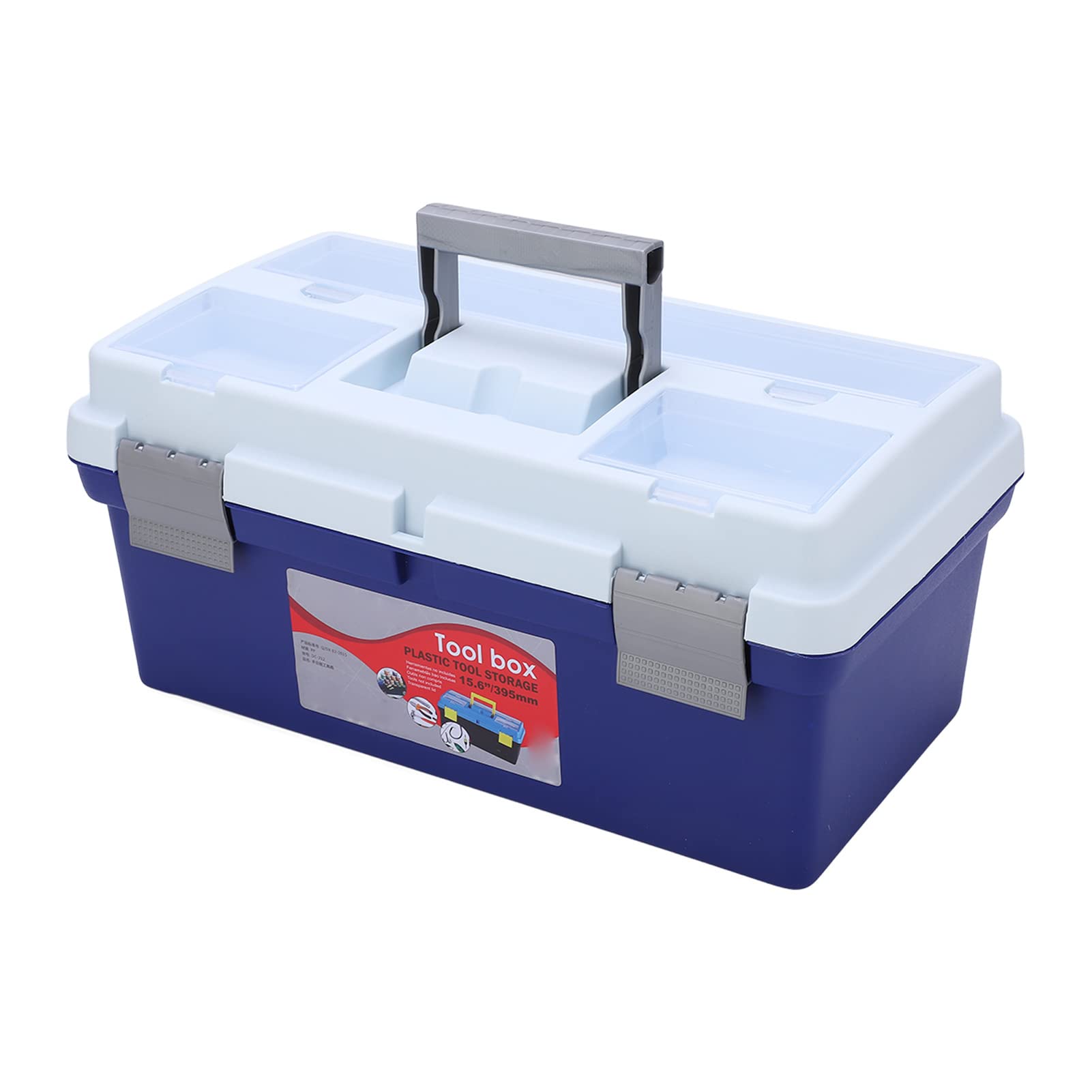 Mallette plastique polyvalente : rangez facilement vos accessoires de pêche et beaux-arts