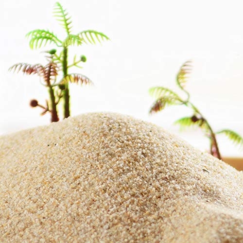 Aquário branco Areia viva Aquário Cascalho de areia Cascalho de aquário plantado natural Aquário dec