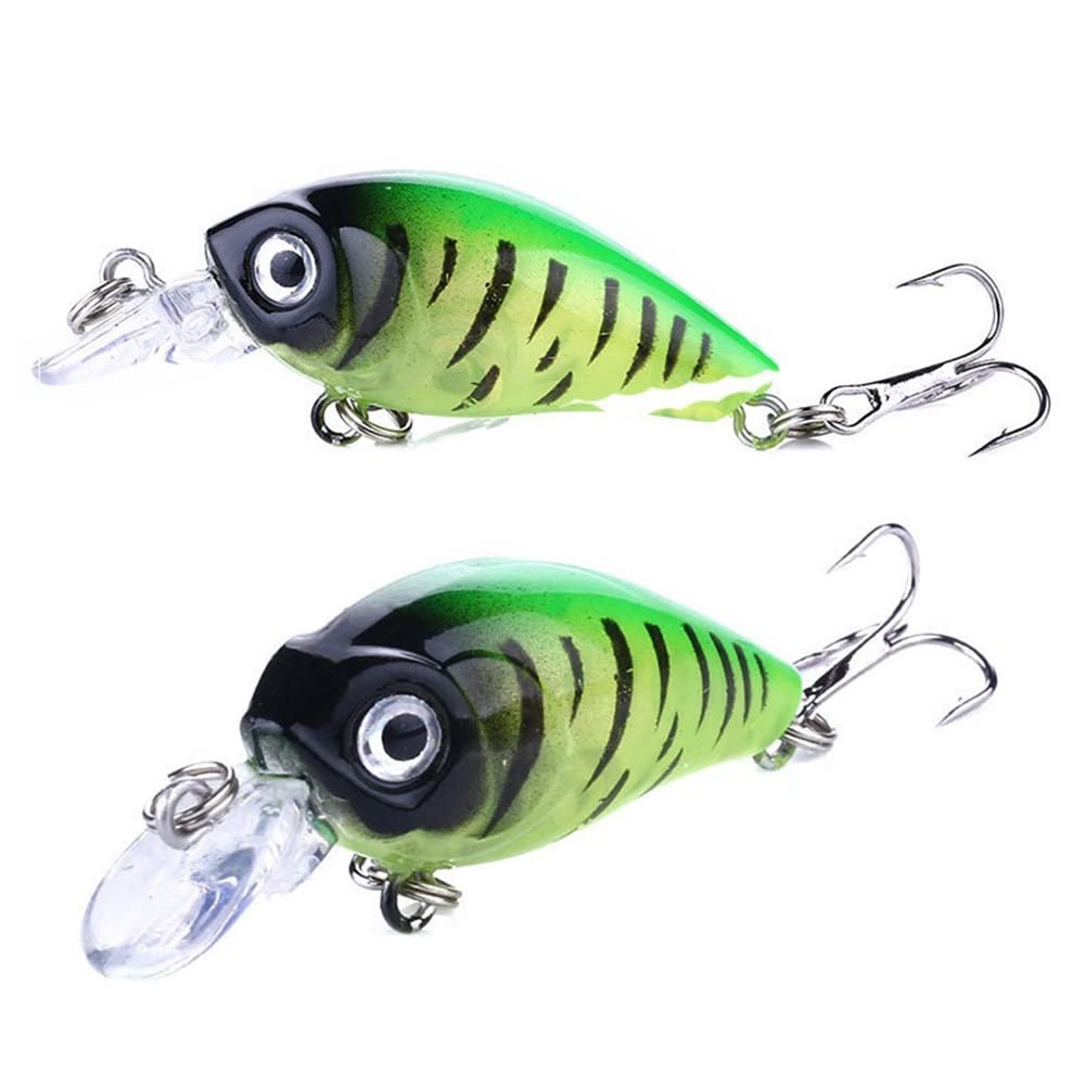 CHICIRIS Leurre Flottant Rigide - 15 Cm - Triple Hameçon - Appât Réaliste Pour Bar, Brochet Et Sandre