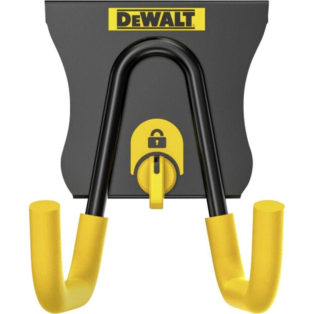 DEWALT DWST82805-1 Short Standard Tool Storage Hook – Ideal for Hanging Tools, Cables, Hoses & More in Workshops, Garages, or Basements