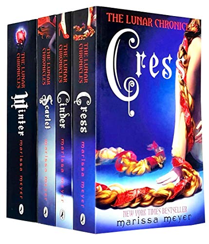 Marissa Meyer Lunar Chronicles Series Collection 4 Books Set- Cin...