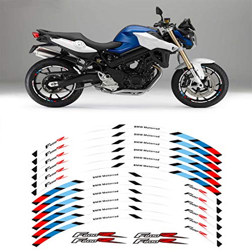 psler Motocicleta Llanta Rueda Calcomanías Pegatinas Para F800R