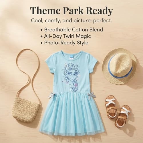 Vestido de Elsa de Frozen Disney para niña talla 4T en color azul 4