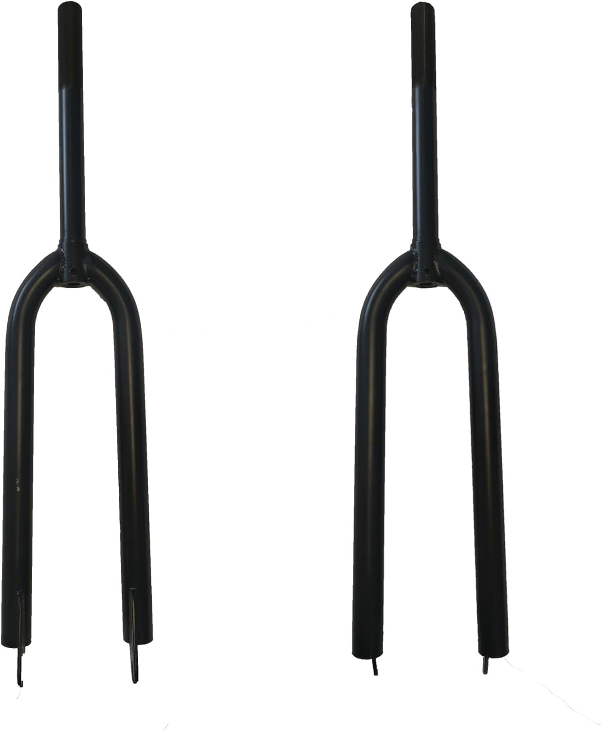 CDHPOWER 26" Bicycle Fork, Steerer 250mm,1” Threaded Bike Steel Rigid Fork, Beach Cruiser Bike Mountain Bike Fork