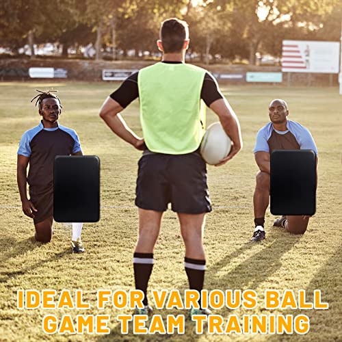 Dunzy Sports Blocking Pads 24 X 16 Inch Training Kick Pad Standard Basketball Contact Pad With Handles For Soccer Football Hockey Martial Arts Mma Karate Kickboxing Lacrosse Practice, Black (1) #TOP6