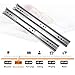 Gobrico 22-Inch Soft Close Drawer Slides, Heavy Duty Full Extension Drawer Runners, Ball Bearing Cabinet Drawer Rails Glides, Side Mounting, 1Pair(=2 Pieces)