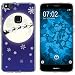 Produktbild PhoneNatic Case kompatibel mit Huawei P10 Lite Silikon-Hülle X Mas Weihnachten Santa - Snowflakes M4
