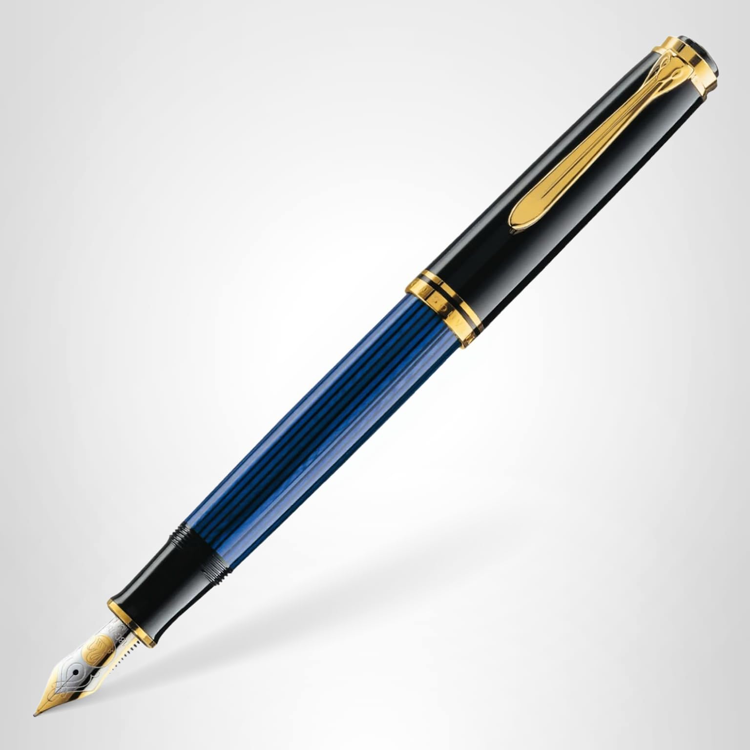 Amazon | Pelikan ペリカン 万年筆 EF 極細字 スーベレーン ブルー