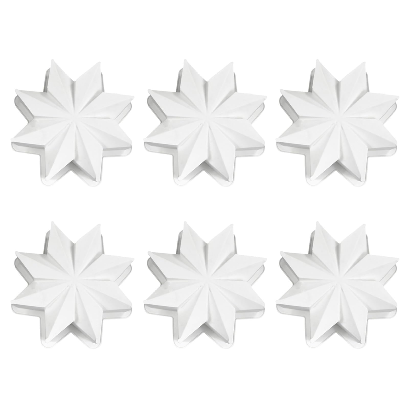 Flexible Schneeflocken-Form, flexible Silikon-Schneeflocken-Dessert-Form, Weihnachts-Elch- und Schokoladenherstellung, Festival-Küchenzubehör