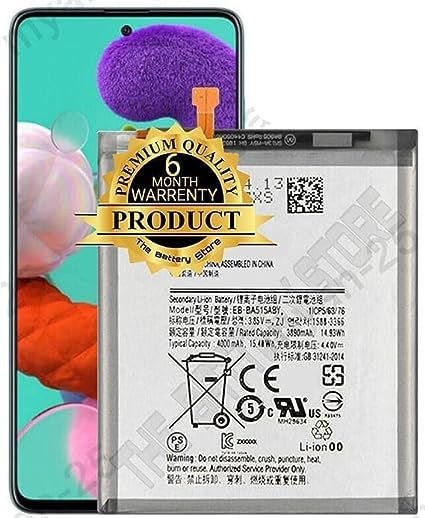 Image of Original EB-BA515ABY Battery for Samsung Galaxy A51 SM-A515 SM-A515F Battery with 6 Month Warranty**** (X0047)