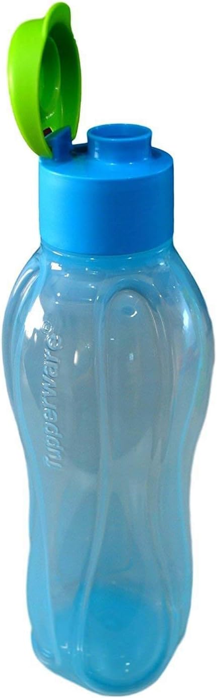 Tupperware Aquasafe Flip Top Bottle 1 L Each, Multicolor Set Of 4