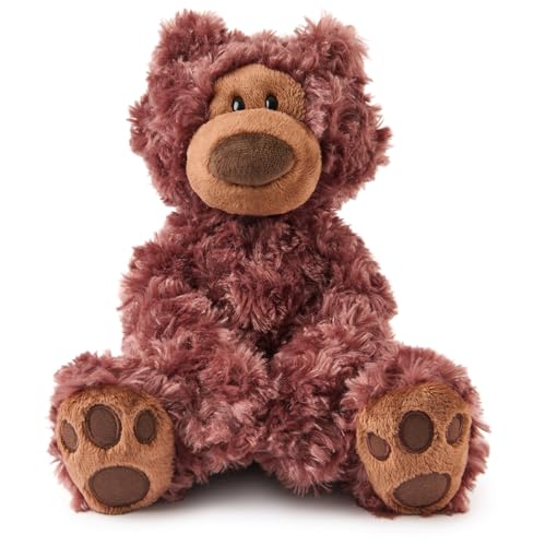 GUND Forever Friends: Philbin Classic Teddy Bear, As Seen on The View, Premium Stuffed Animal for Ages 0 and Up, Chocolate Brown, 12”