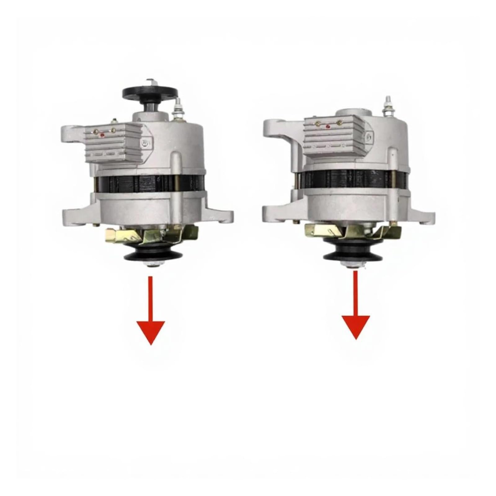 3000W 2KW 220V Two Wheel Brushless Permanent Magnet Generator Compatible with Agriculture Compact and High-Efficiency No Assembly Needed(Double Wheel,24VO,3KW)