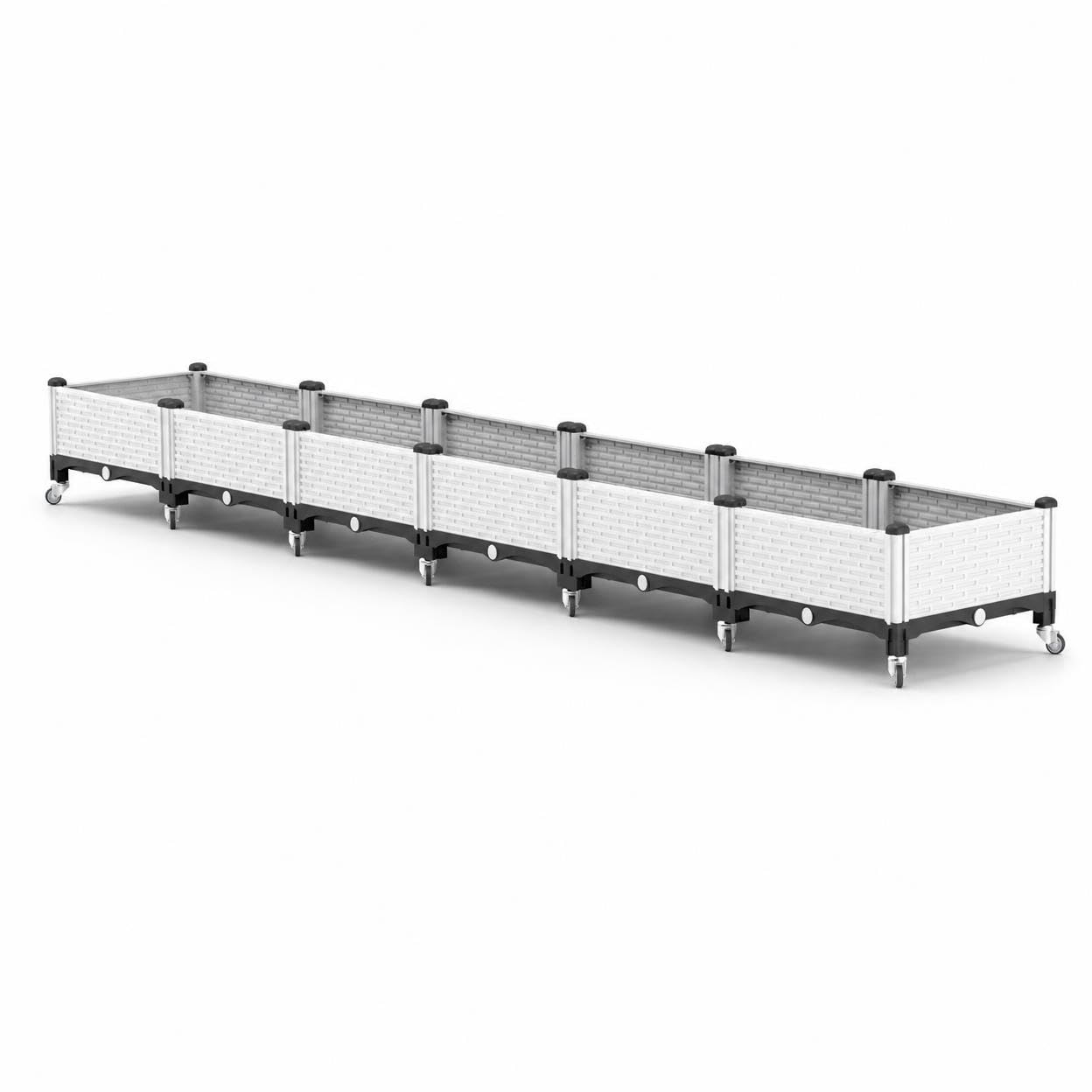 Cama elevada con autorriego que soluciona la falta de espacio y tiempo para tu huerto