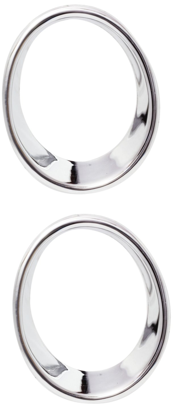 Speedwav 23118 Chrome Fog Lamp Rim for Hyundai i10