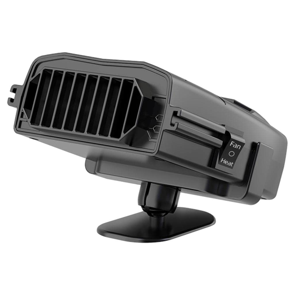 MYADDICTION 12V Car Heater Fan Defogger Defroster 2 in 1 Warmer Dryer for All Cars| Parts & Accessories | Car & Truck Parts-image-0