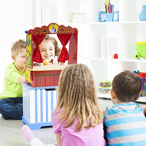 Imagination Generation WOODEN WONDERS Mother Goose'S Tabletop Puppet Theater thumb #3