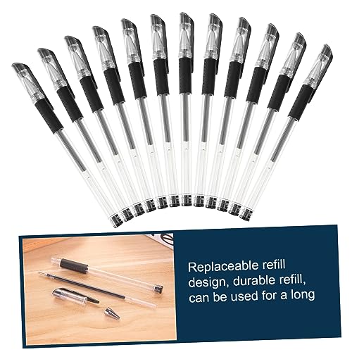 Gel Ink Pens 0.5mm 12pcs Pens Office School Writing Tools miniatura 6
