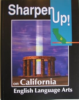 Paperback Sharpen Up! California English Language Arts Grade 6 Book