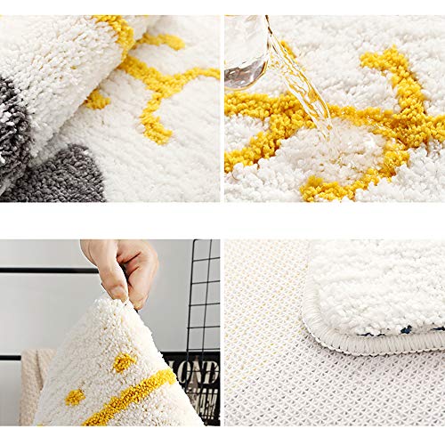 Tapis de bain de qualité supérieure antidérapant avec tissu moderne - 5