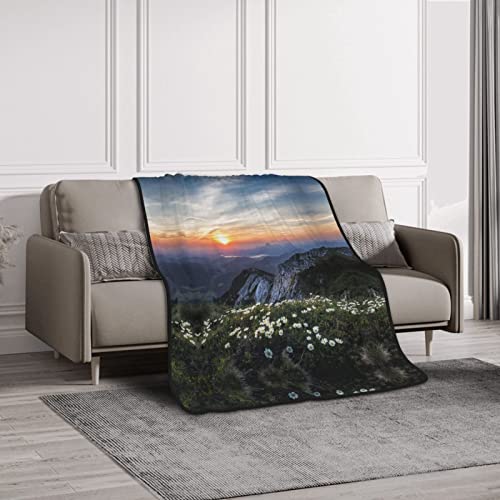 Couverture flanelle lit canapé douce chaude légère 152x203cm - 5